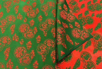 Cloud Brocade Jacquard Fabric: Costume Dress, Home Decor (29.5" Wide)