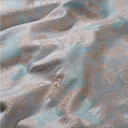 Brocart de soie chinois ancien : 150 cm de large, pour l’ameublement et la couture, vendu au mètre