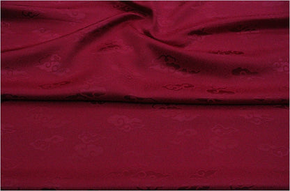 Cloud Brocade Fabric: Silk Rayon Jacquard, Costume Dress Material