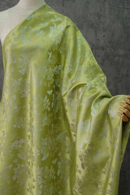 Butterfly Jacquard Fabric: 65"W Polyester Upholstery, Costume, Decor