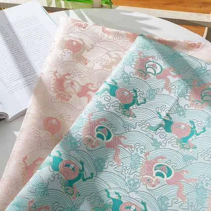 Tissu brocart de soie Song : 55 pouces de large, matériau pour robe tibétaine