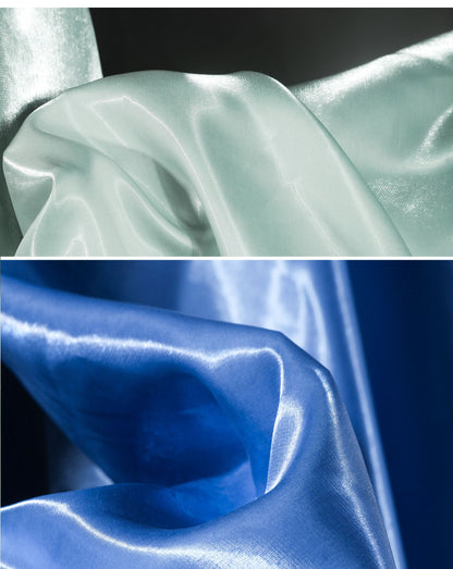 Water-Shine Metallic Luster Fabric: 57" Wide Mercerized Cotton Blend