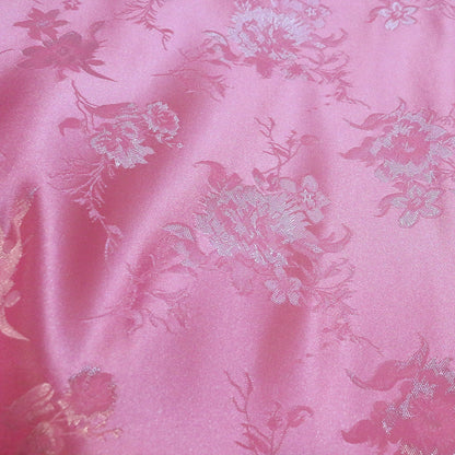 Floral Jacquard Brocade Fabric: Elegant Upholstery & Costume Sewing (29.5"W)