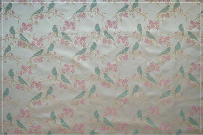 Mandarin Duck Jacquard Fabric: Chinese Style Upholstery, Costume, Drapery (59"W By 1 Meter)