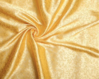 Dragon Jacquard Satin Fabric: 47" Wide Chinese Cosplay Costume Material