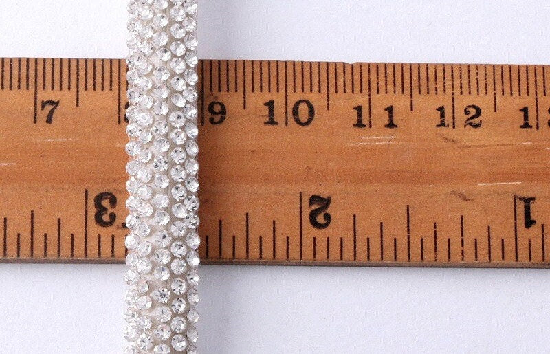 Rhinestone Decorative Belt: DIY Shoes/Bag Accessory (1 Meter)