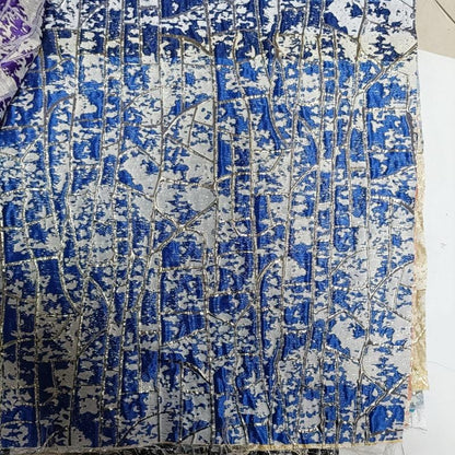 Metallic 3D Texture Jacquard Fabric - 56" Wide - Upholstery & Sewing