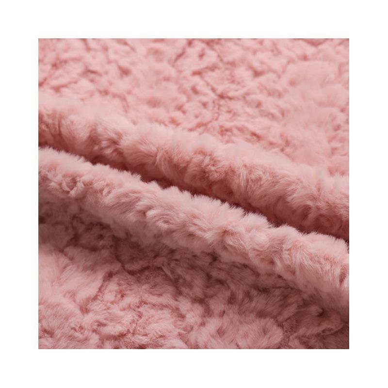 Tissu en fausse fourrure de lapin : polyester peluche pour la couture et les loisirs créatifs (160 cm de large)