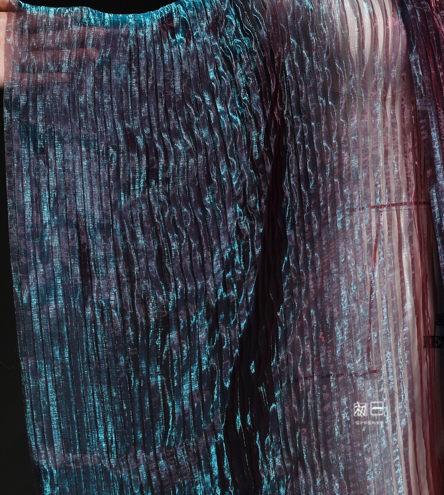 Mermaid Water Reflective Organza Fabric - 57" Wide - Stiff Texture