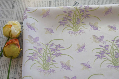 Xianglan Butterfly Brocade Fabric ��� Chinese Style Jacquard Satin for Qipao, Cheongsam, Dressmaking, Upholstery, Costume, DIY Craf"W