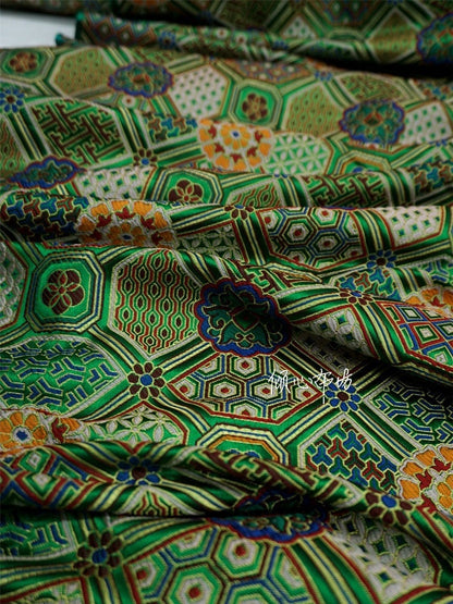 Chinese Brocade Fabric: Mongolian Gown, Tibetan Robe Decoration