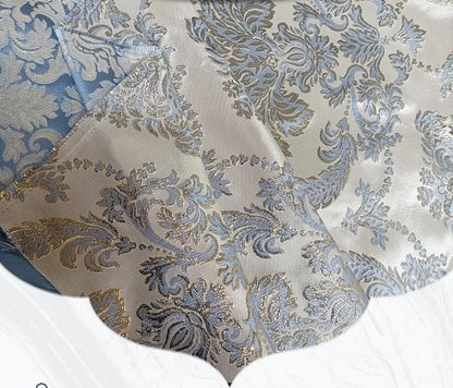 Palace Style Brocade Jacquard Fabric: 59"W Damask Material