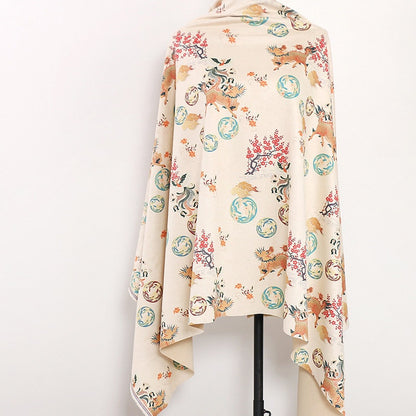 Floral Phoenix Micro Faux Suede Fabric: 59" Wide, Apparel & Decor