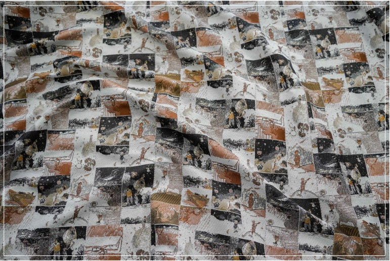 Avant-Garde Jacquard Fabric: Modern Upholstery & Dress Sewing (58"W By 1 Meter)