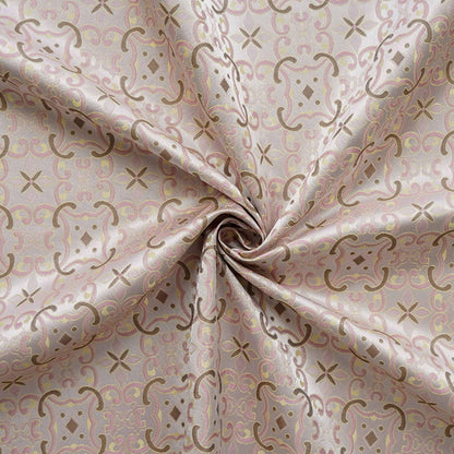 Zen Flower Brocade Fabric: Blue Purple Song Brocade, 58" Wide