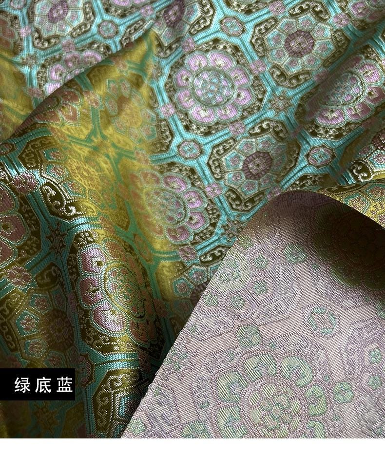 Dunhuang Baoxiang Brocade Fabric: Tibetan Robe, Cheongsam Material���29ï
