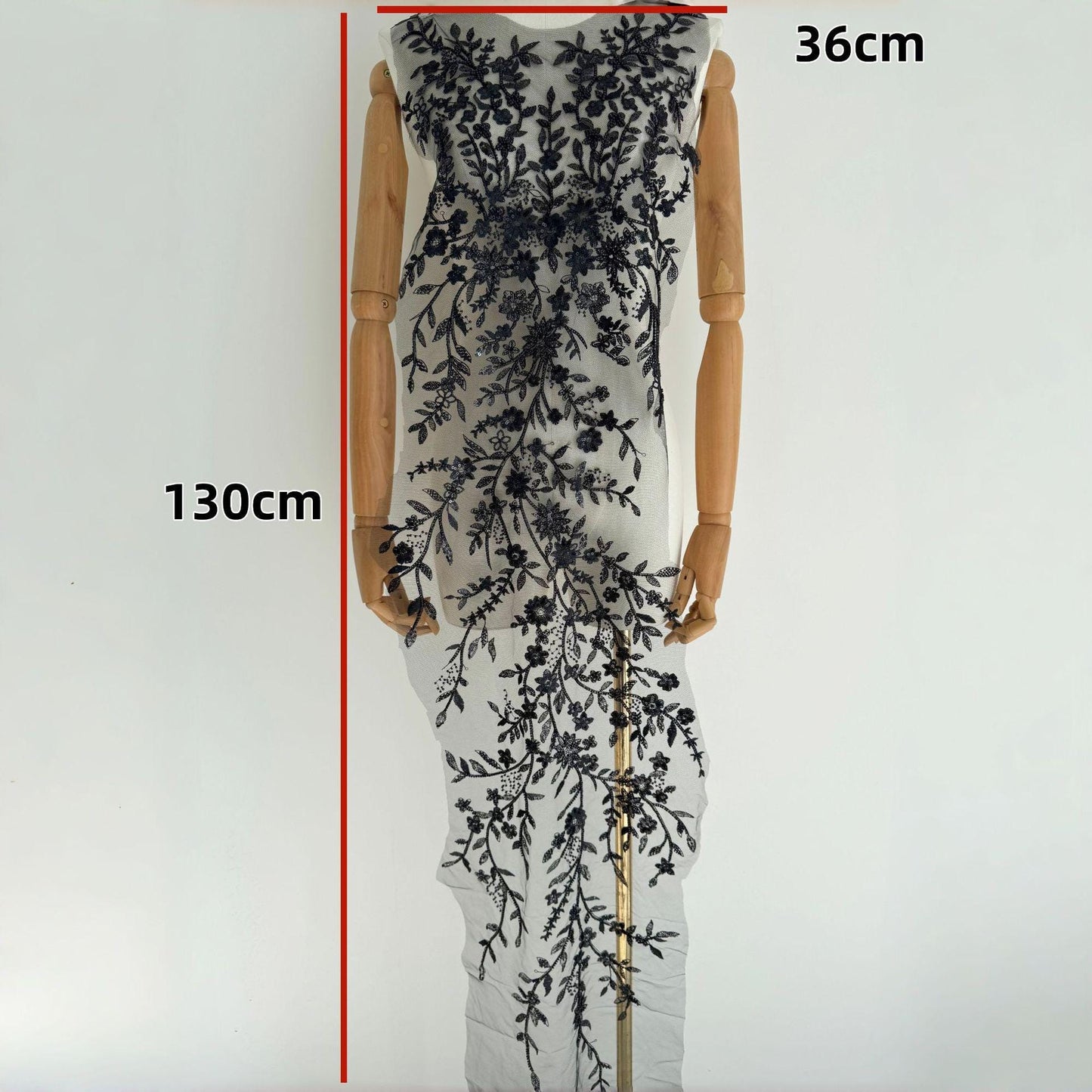 Elegant Gold Multicolor Beaded Sequin Lace Fabric for Wedding Dresses & Special Occasion Gowns