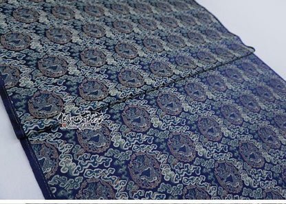 Dragon Cloud Jacquard Brocade Fabric ��� Rayon Blend" Wide