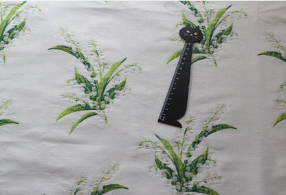 Bell Orchid Jacquard Fabric: Floral Dress/Upholstery Fabric (By The Meter)