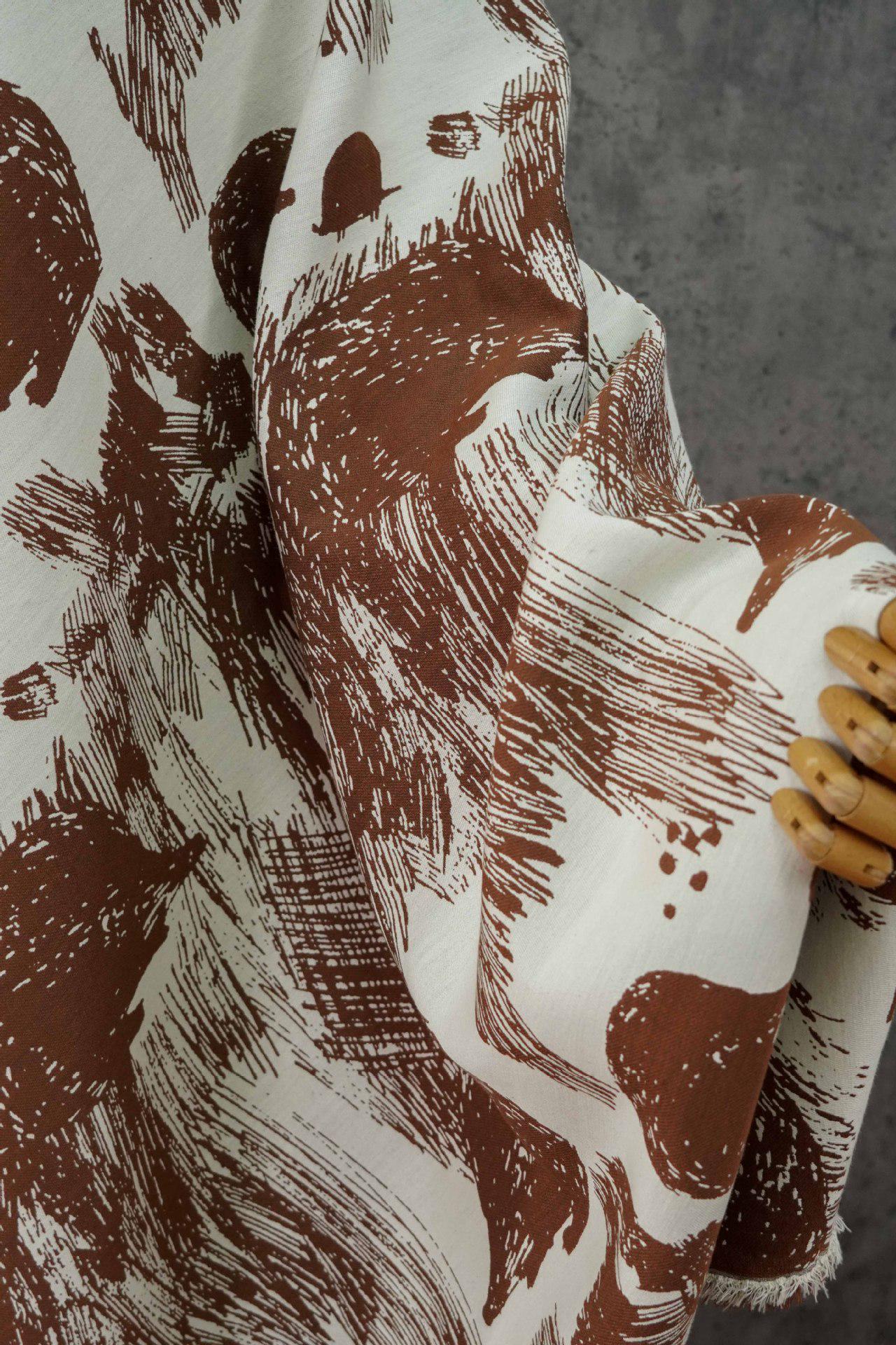 Hedgehog Fabric ��� Hand-Painted Style, Upholstery & Quilti" Wide