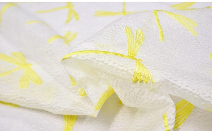 Dragonfly Jacquard Fabric: Gold Embossed Upholstery, Sewing, Costume (55"W)