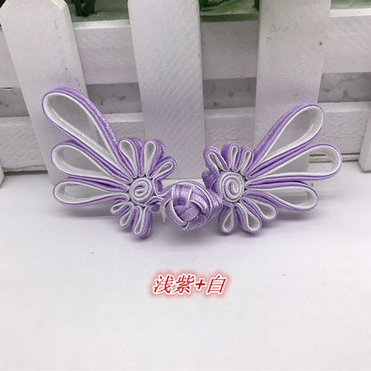 Handmade 9colors fabric Sewing Fastener Chinese Closure Knot Cheongsam Frog Buttons