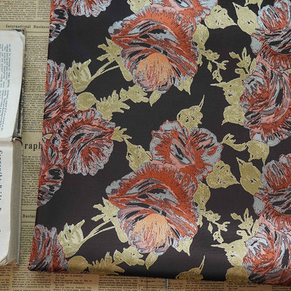 Floral Jacquard Woven Fabric: Upholstery, Costume, & Decor (59"W)