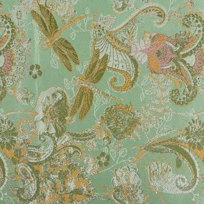 Embossed Palace Jacquard Fabric: 55"W Rayon Damask, Costume & Decor