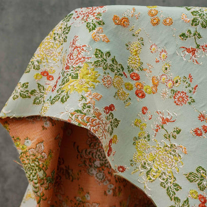 Bana Jacquard Fabric: 3D Texture, Rayon Polyester Blend, 55" Wide