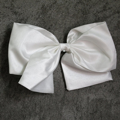 Organza Wedding Dress Sash: Big Bow, DIY Designer Accessory