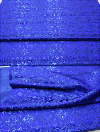 Plain Chinese Silk Brocade Fabric: Upholstery, Costume, Decor