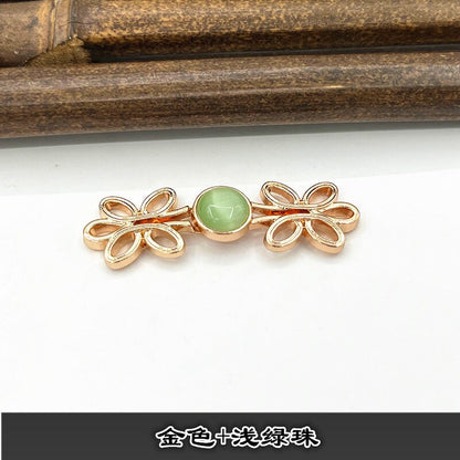 Metal Frog Buttons: Cheongsam Hanfu Closure, Sewing Fasteners