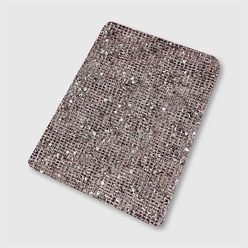 Crystal Sequin Mesh Fabric ��� Sparkling Embroidery Material, DIY Co