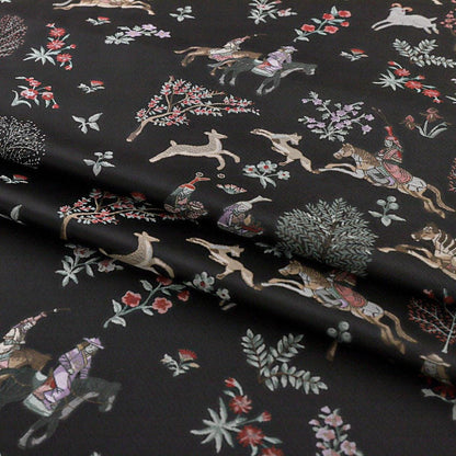 59"W Song Brocade Fabric: Tibetan Emperor Robe Design