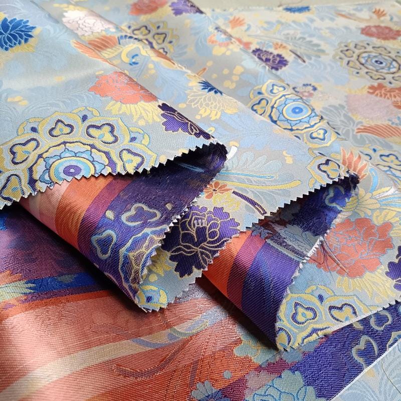 Palace Style Brocade Jacquard Fabric: Damask Upholstery, Costume & Decor