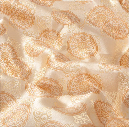 Tissu brocart de soie de 150 cm de large : matériel de couture pour robe impériale et cheongsam