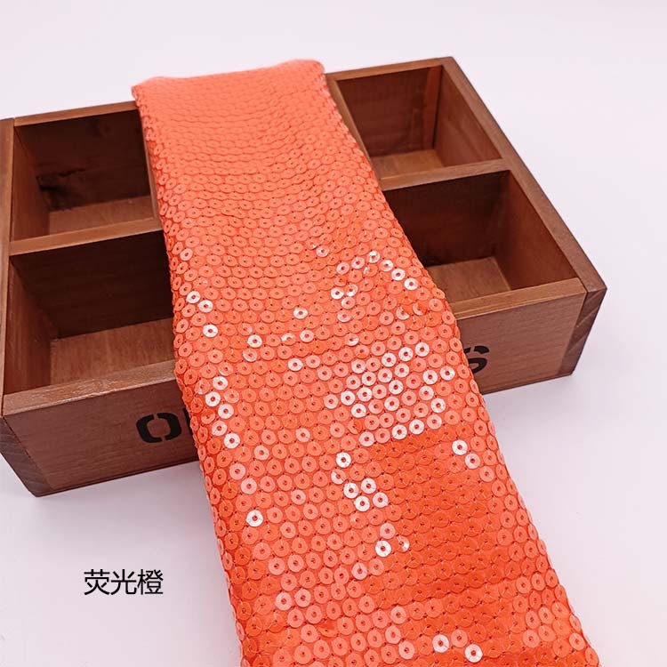 Iridescent Sequin Fabric: 3D Embroidery, 50" Wide, Gown & Costume DIY