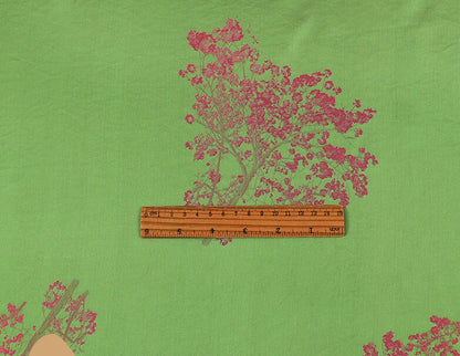 Rayon Jacquard Fabric: Digital Print Sewing Material, 59"W