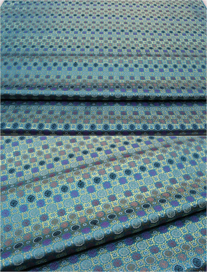 Indian Brocade Fabric: Colorful DIY Craft & Upholstery Material
