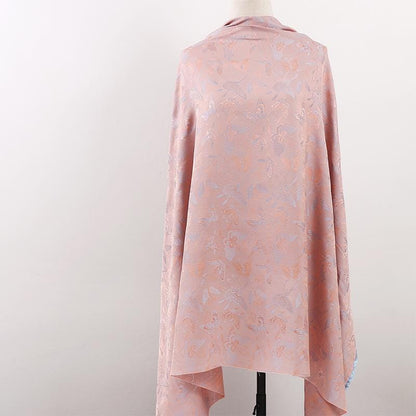 Tissu satiné jacquard papillon : impression numérique bicolore, 150 cm de large