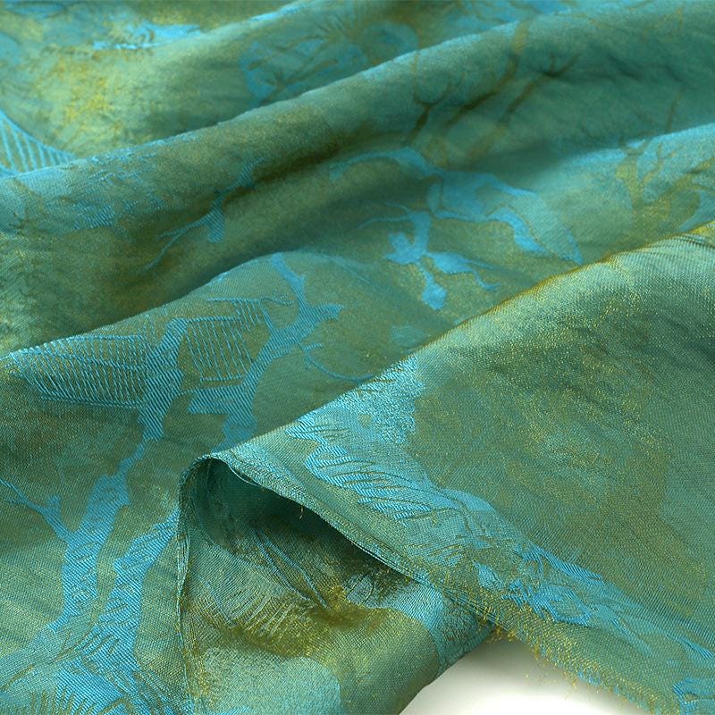 Tissu satiné léger couleur thé : 150 cm de large, pour ameublement, costumes et rideaux