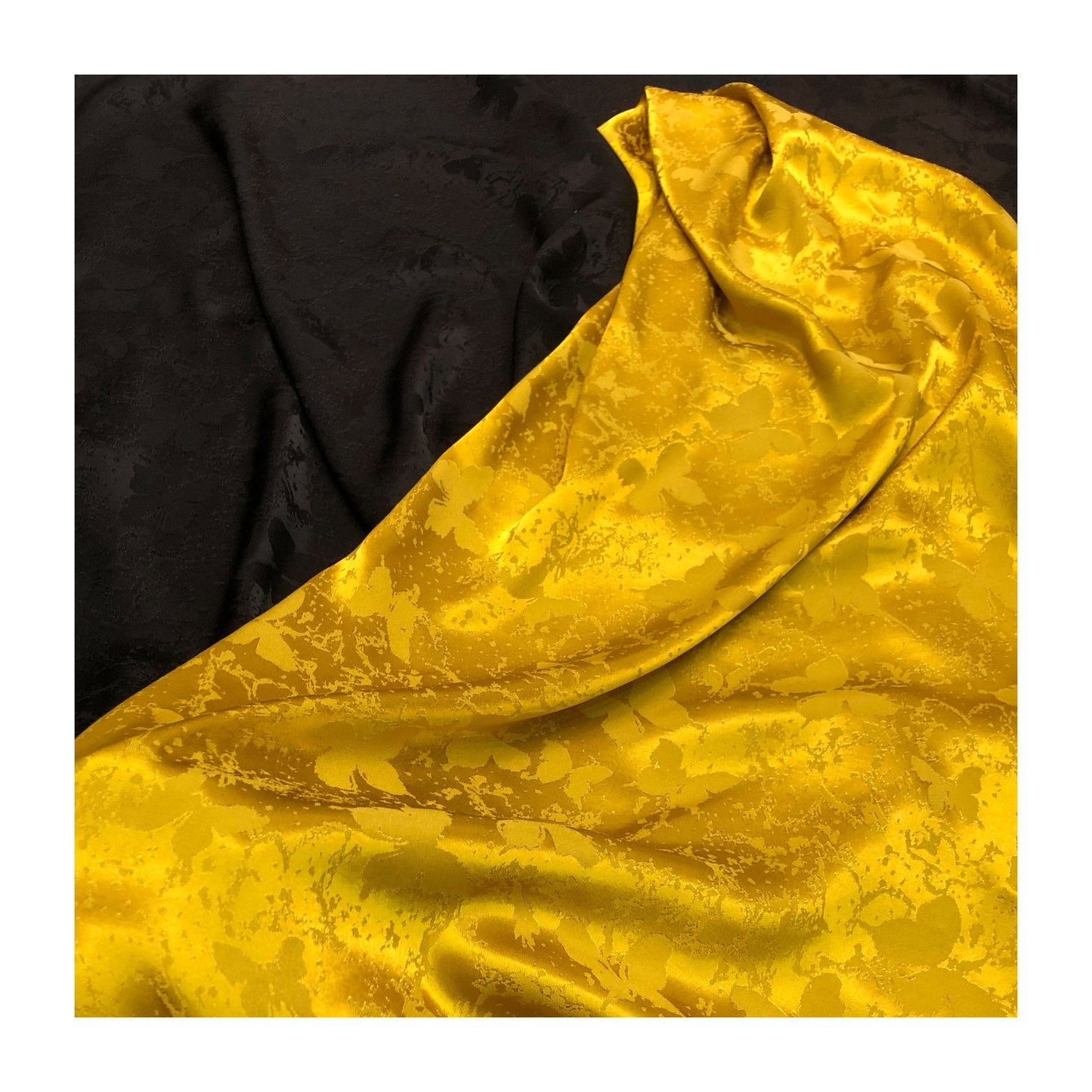 Dragon Phoenix Jacquard Rayon Satin Fabric - 59" Wide