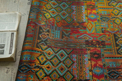 Ethnic Jacquard Fabric: Emperor Robe Style, Cheongsam Sewing Material