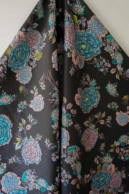 Brocade Jacquard Fabric: Retro Palace Style, Upholstery & Costume - By The Meter