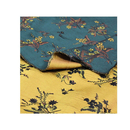 Metallic Brocade Fabric: Damask Jacquard Satin, 57" Wide
