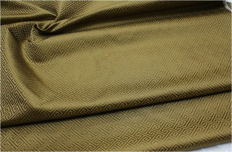 Silk Rayon Brocade Fabric: Chinese Cheongsam Qipao Wedding Material