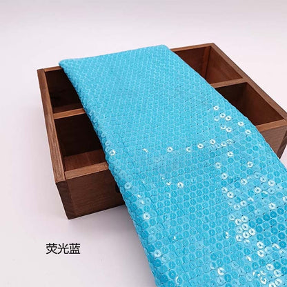 Iridescent Sequin Fabric: 3D Embroidery, 50" Wide, Gown & Costume DIY