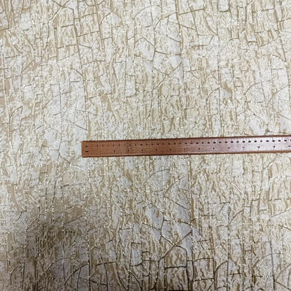 Metallic 3D Texture Jacquard Fabric - 56" Wide - Upholstery & Sewing