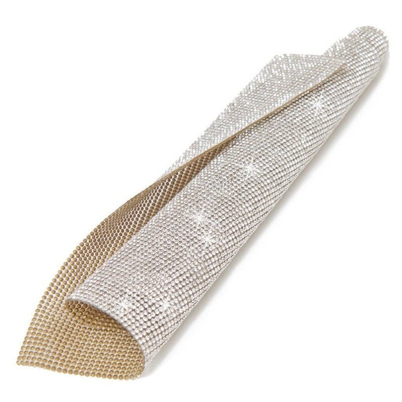 Bling Rhinestone Sheet: Hotfix Iron-On Crystals, DIY Sewing Accessory