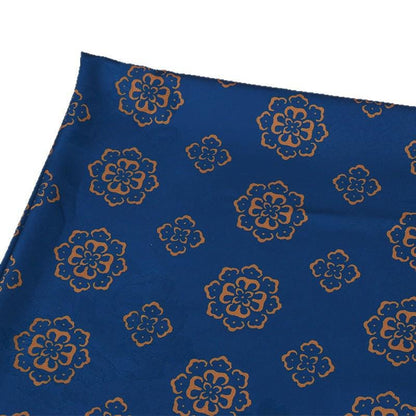 Tissu brocart jacquard pivoine : mélange de rayonne pour la confection de robes cheongsam, largeur 140 cm